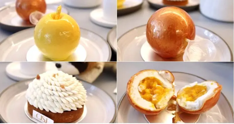 【台中美食】CJSJ 法式甜點概念店-米其林甜點主廚．超人氣排隊下午茶