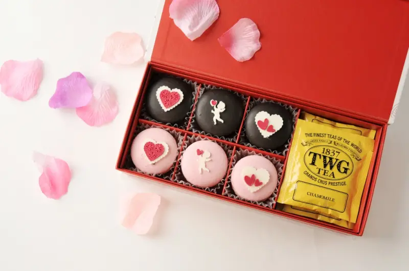 馬卡龍再升級「巧卡龍Chocoron」！邱比特情人禮盒的甜蜜浪漫！