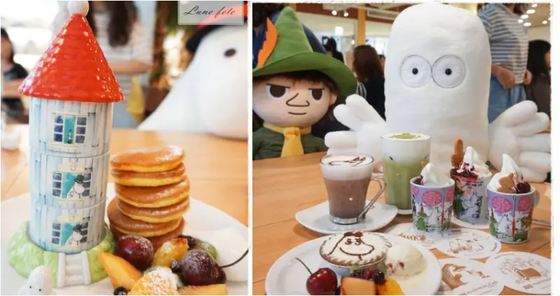 [台北東區美食推薦]人生第一次排隊抽號碼牌 獻給Moomin Café 嚕嚕米主題餐廳!!XD