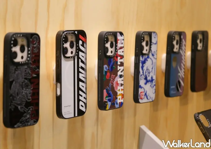 范特西 CASETiFY 唱片行 沉浸式體驗空間/ WalkerLand窩客島整理提供 未經許可不可轉載。