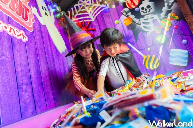 日本樂高樂園 BRICK or TREAT萬聖節活動 / WalkerLand窩客島提供 未經許可，不得轉載