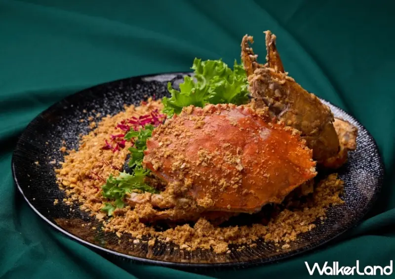 玖尹秋蟹料理來了！搶攻美食家老饕們的必吃清單，期間限定單點沙公料理、紅蟳半價優惠。