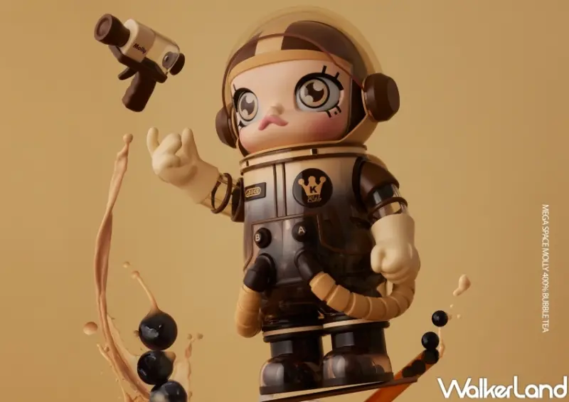 MEGA SPACE MOLLY 400%珍珠奶茶  / WalkerLand窩客島提供 未經許可，不得轉載