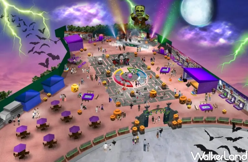 日本樂高樂園 BRICK or TREAT萬聖節活動 / WalkerLand窩客島提供 未經許可，不得轉載