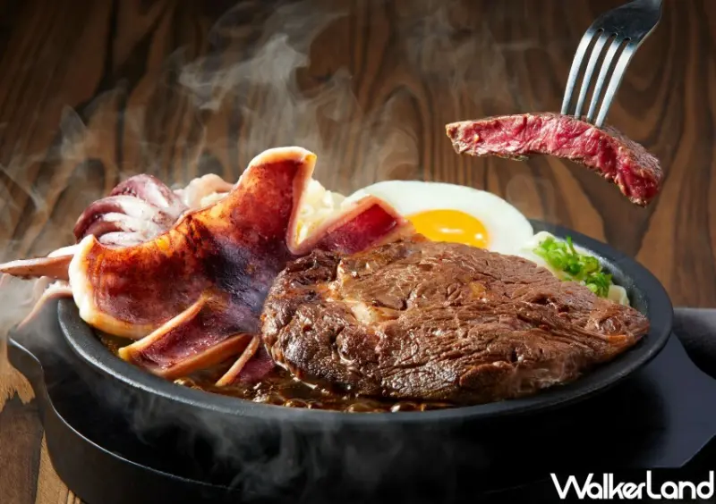 信義區牛排新開店！268元排排沾鐵板牛排，DREAM PLAZA美食優惠先看。