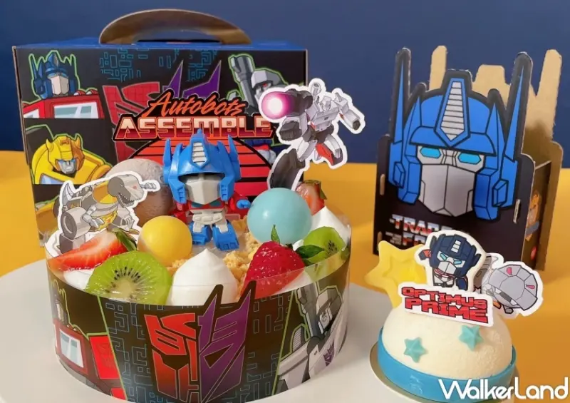 85℃變形金剛造型蛋糕  / WalkerLand窩客島提供 未經許可，不得轉載