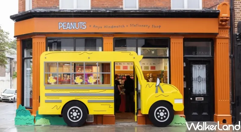 Peanuts x Anya Hindmarch聯名文具  / WalkerLand窩客島提供 未經許可，不得轉載