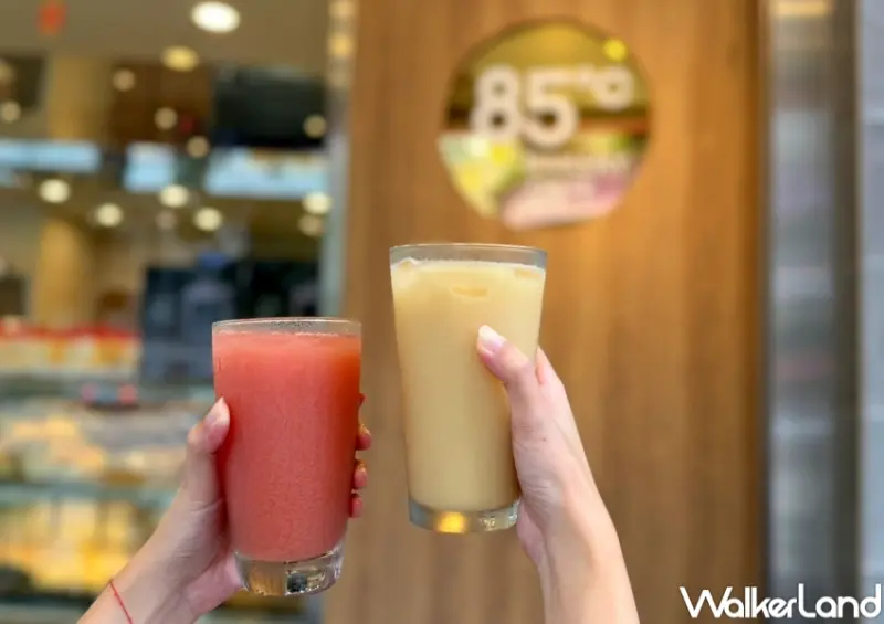 85℃多多綠第二杯10元  / WalkerLand窩客島提供 未經許可，不得轉載