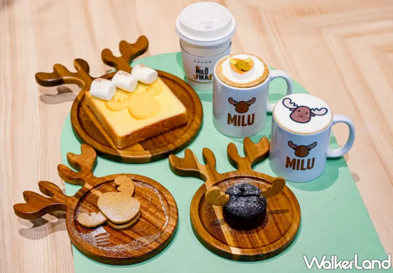 VOLVO MILU FIKA期間限定咖啡館，獨家限定MILU系列飲品、點心、互動體驗，VOLVO車友一定會很喜歡。