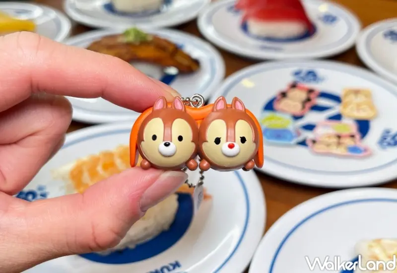 藏壽司 Tsum Tsum系列扭蛋 / WalkerLand窩客島提供 未經許可，不得轉載