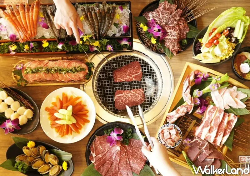 熊一頂級燒肉 西門町、公館吃到飽/ WalkerLand窩客島整理提供 未經許可不可轉載。