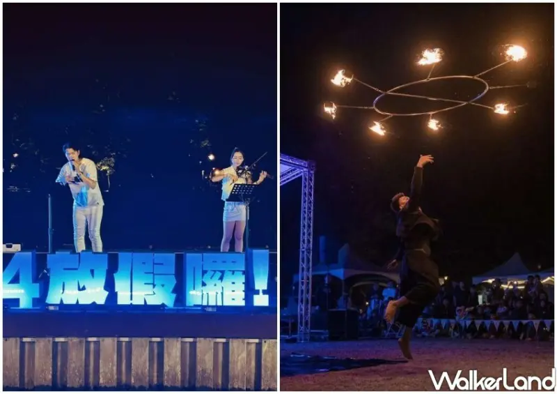 慈湖水舞秀/ WalkerLand窩客島整理提供 未經許可不可轉載。