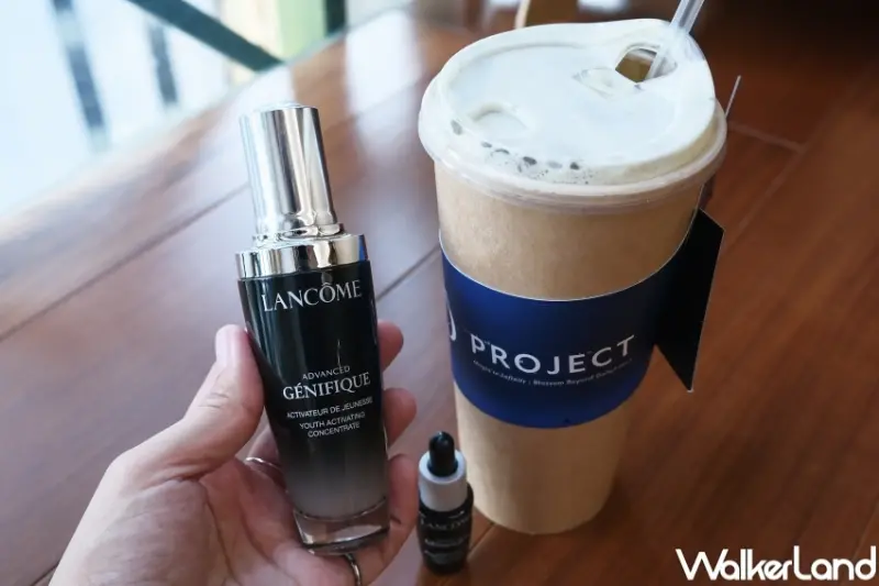 得正X蘭蔻 芝士奶蓋厚焙烏龍 / WalkerLand窩客島提供 未經許可，不得轉載