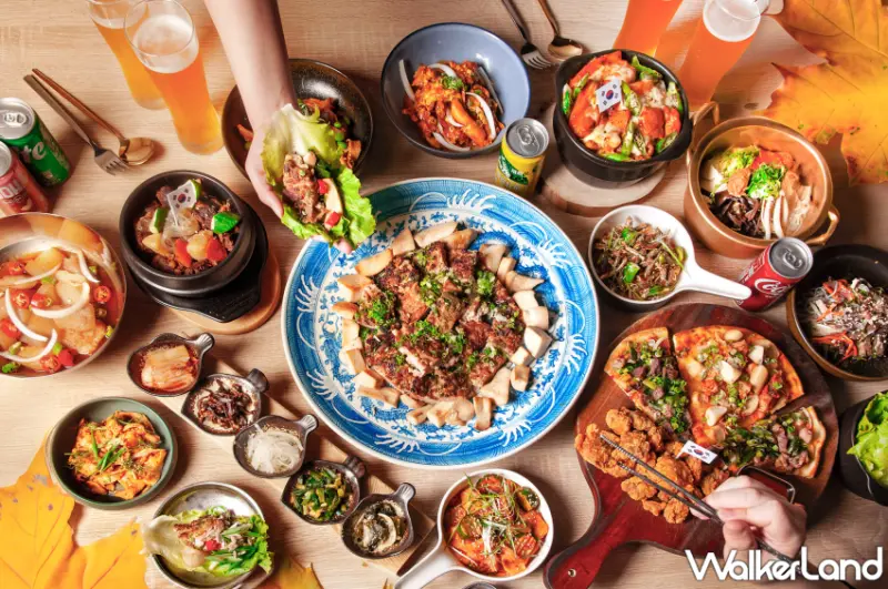 台北凱撒大飯店送「自助餐吃到飽買一送一券」，再加碼「韓式燒肉」吃到飽。