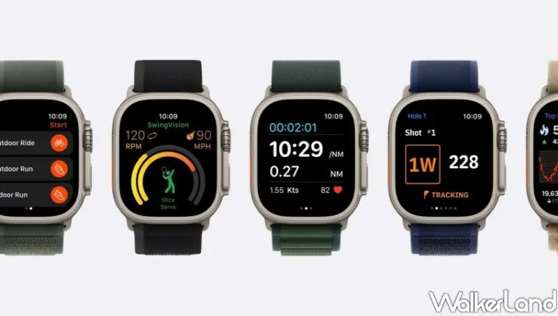 Apple Watch Ultra 2 售價、新色、功能總整理/ WalkerLand窩客島整理提供 未經許可不可轉載。