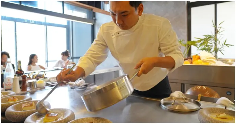 嘉義必吃鐵板燒！山樣子美食基地「初物鐵板燒鍋物」頂級Fine Dining鐵板燒，米其林星級主廚領軍。