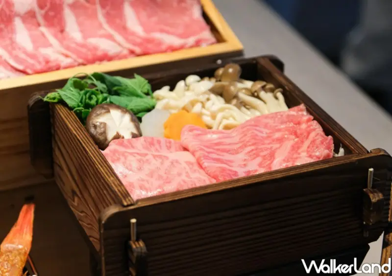 北投壽喜燒吃到飽「三燔北投」/ WalkerLand窩客島整理提供 未經許可不可轉載。