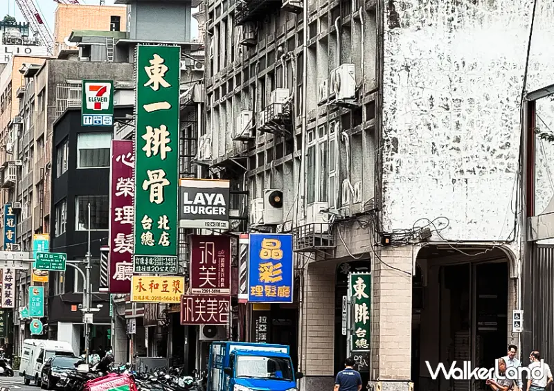 「台北東一排骨總店」西門町必吃夜總會排骨飯/ WalkerLand窩客島整理提供 未經許可不可轉載。
