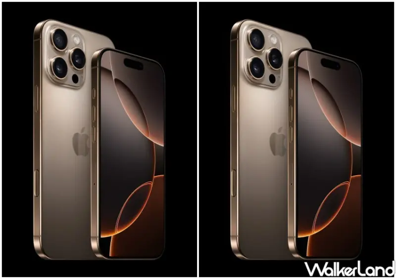 iPhone 16、iPhone 16 Pro售價、新色、功能總整理/ WalkerLand窩客島整理提供 未經許可不可轉載。