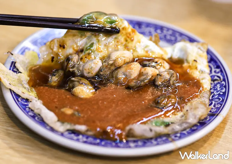 逛完九份來這吃！瑞芳必吃美食「李記蚵仔煎」蚵仔煎一份只要65元/ WalkerLand窩客島整理提供 未經許可不可轉載。