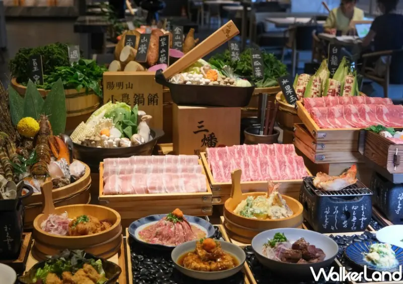 北投壽喜燒吃到飽「三燔北投」/ WalkerLand窩客島整理提供 未經許可不可轉載。