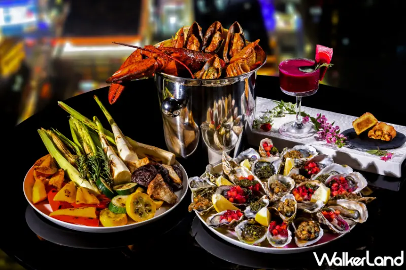 SEA TO SKY中秋海鮮派對豪華美式手抓海鮮桶，再加碼660元生啤喝到飽。