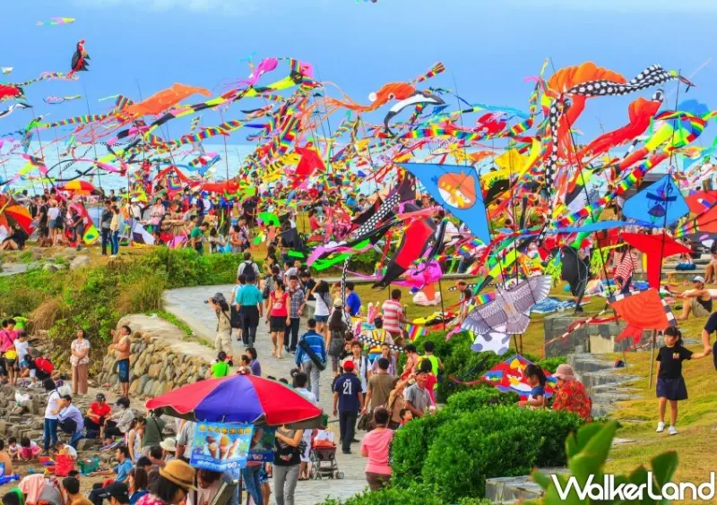 2024新北市北海岸國際風箏節/ WalkerLand窩客島整理提供 未經許可不可轉載。