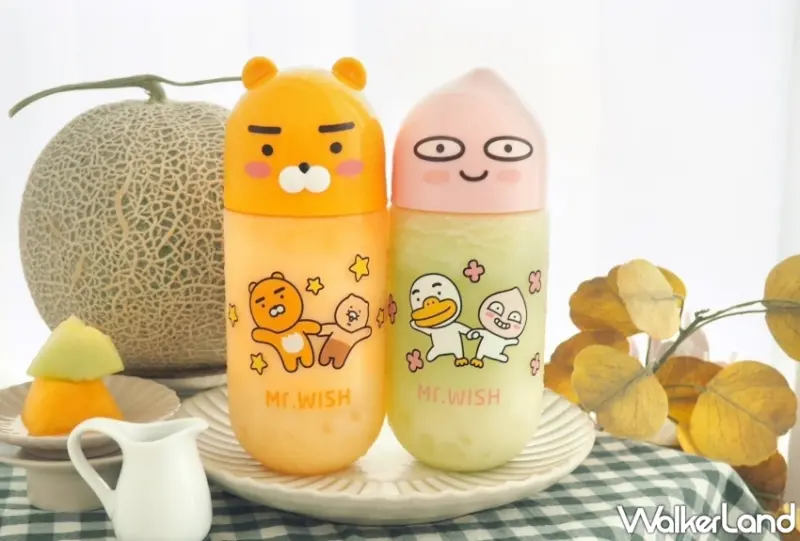 這一杯哈味很可愛！Mr.Wish x Kakao Friends聯名造型啵啵手搖飲，再加碼送Kakao萌萌帆布包。