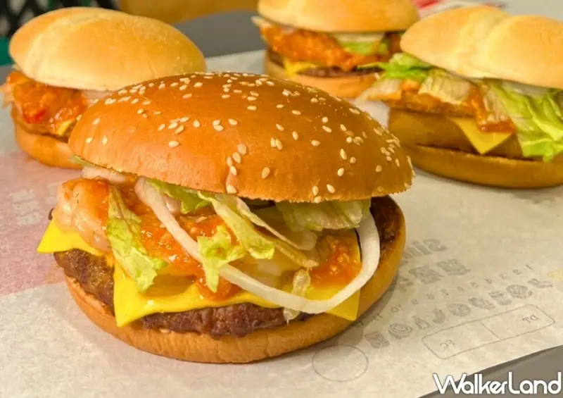 漢堡王「香辣蟹醬漢堡系列」/ WalkerLand窩客島整理提供 未經許可不可轉載。