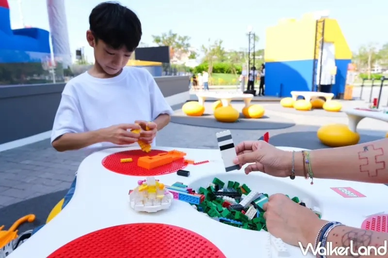 樂高®「玩心放大招」體驗活動資訊 / WalkerLand窩客島提供 未經許可，不得轉載
