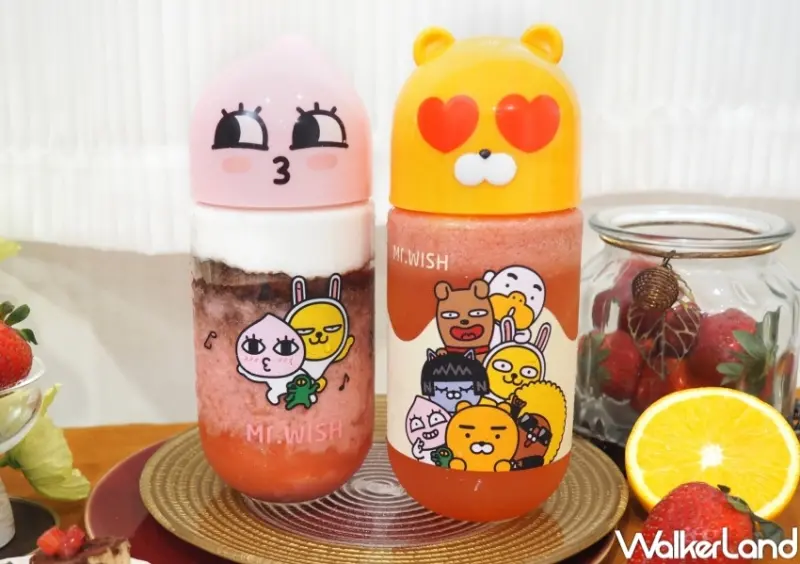 Mr.Wish X Kakao Friends聯名飲品 / WalkerLand窩客島提供 未經許可，不得轉載