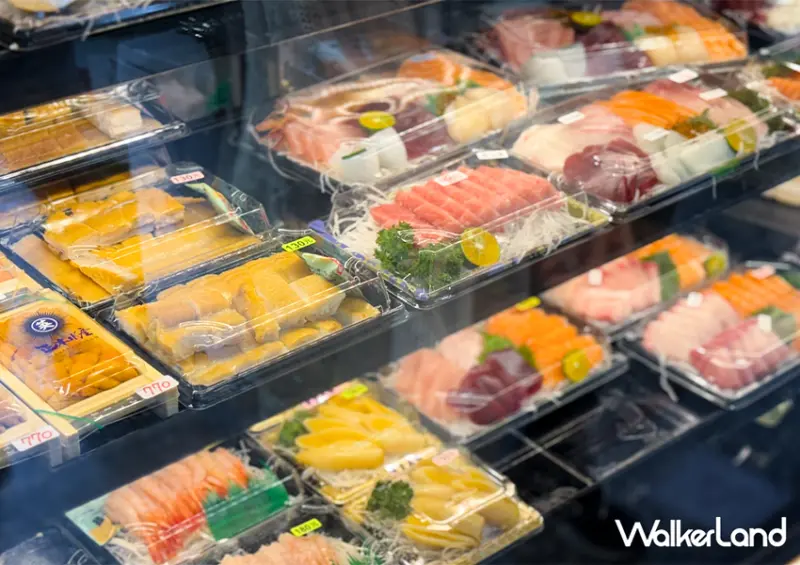 中山老字號「安安海鮮」濱江市場高CP值生魚片/ WalkerLand窩客島整理提供 未經許可不可轉載。