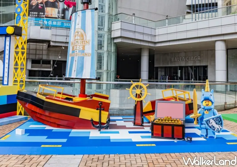 漢神巨蛋Ｘ樂高聖誕結「童趣繽紛樂園」/ WalkerLand窩客島整理提供 未經許可不可轉載。