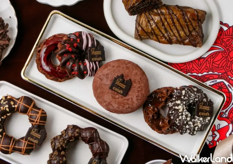 Mister Donut Ｘ Cona‘s妮娜巧克力 聯名活動 / WalkerLand窩客島提供 未經許可，不得轉載