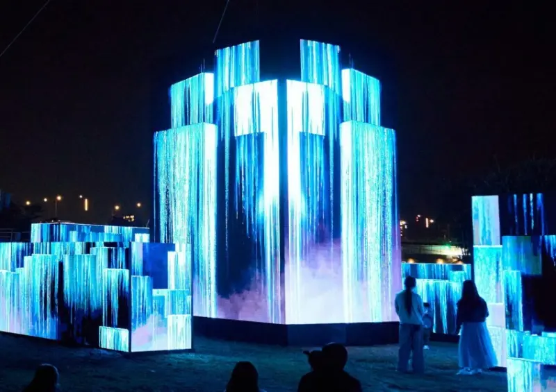 2024首爾燈光秀—漢江光島節 / WalkerLand窩客島整理提供 未經許可不可轉載。