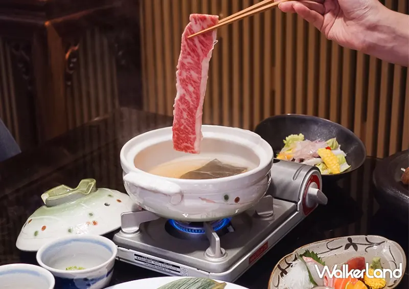 台北日料餐廳「閤豐割烹」狂嗑和牛壽喜燒/ WalkerLand窩客島整理提供 未經許可不可轉載。