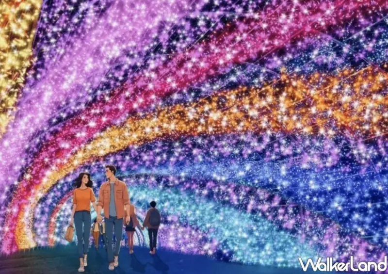 2024新北歡樂耶誕城燈飾/ WalkerLand窩客島整理提供 未經許可不可轉載。