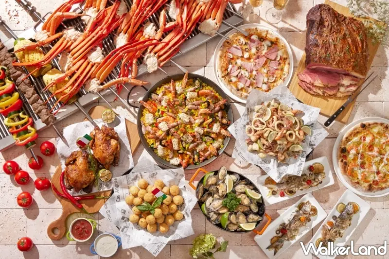 限量住宿券33折起！喜來登吃到飽餐券享69折起、探索廚房1800雙人吃到飽。