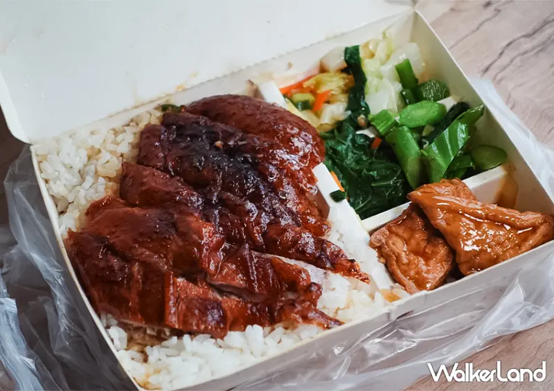 中山區必吃燒臘便當「家鴻鵝肉」燒鵝腿一開店就秒殺/ WalkerLand窩客島整理提供 未經許可不可轉載。