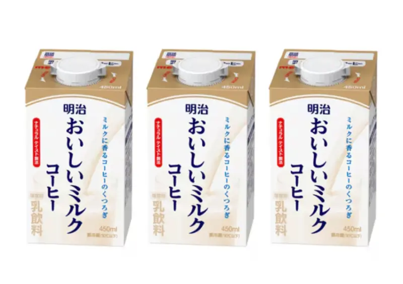 日本超商必買「明治好喝牛乳 咖啡牛奶」上架就被掃空/ WalkerLand窩客島整理提供 未經許可不可轉載。