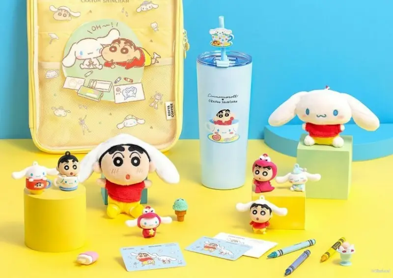 韓國咖啡Ediya Coffee 大耳狗Ｘ蠟筆小新周邊加價購/ WalkerLand窩客島整理提供 未經許可不可轉載。