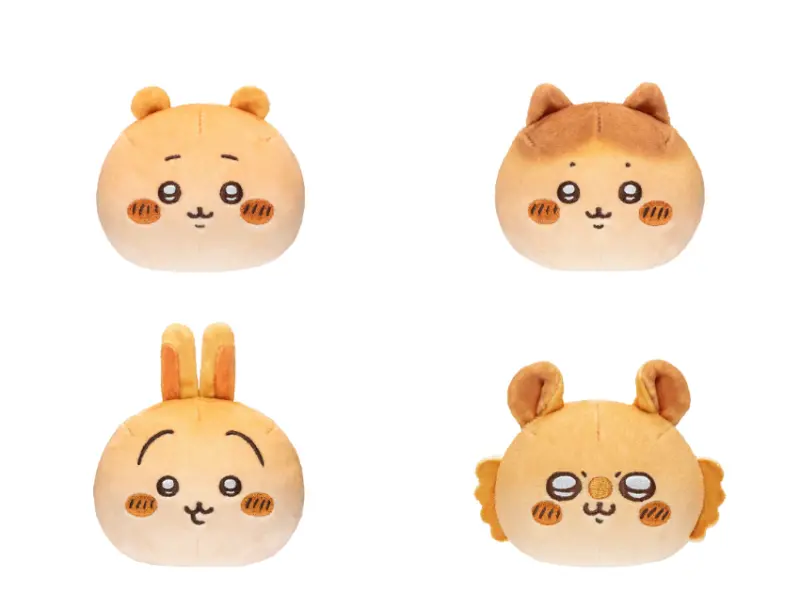 ▲東京原宿「吉伊卡哇麵包店」店內多達38款的限定周邊商品 / ちいかわベーカリー提供、WalkerLand窩客島整理