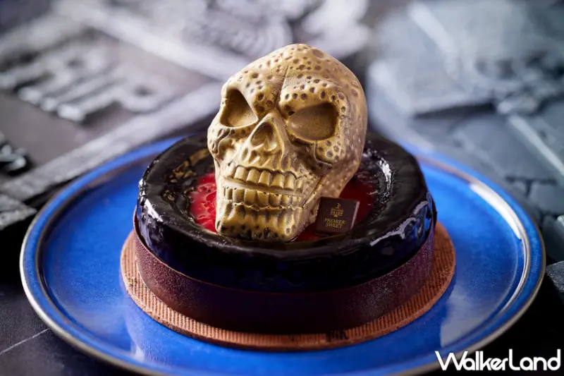 JR東日本大飯店台北推出萬聖節限定「Platform月台町」驚悚下午茶，巫婆手指餅乾可愛又可怕。