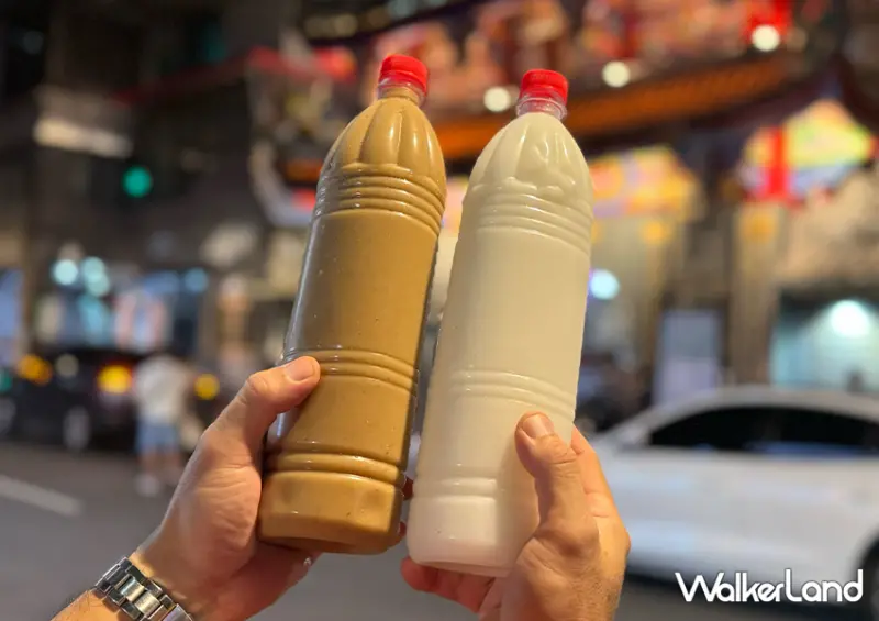 ▲不少基隆在地人都說，杏仁茶只服這間。因為它的味道與市面上的口味截然不同，香濃不膩 / WalkerLand窩客島 蕭芷琳 拍攝