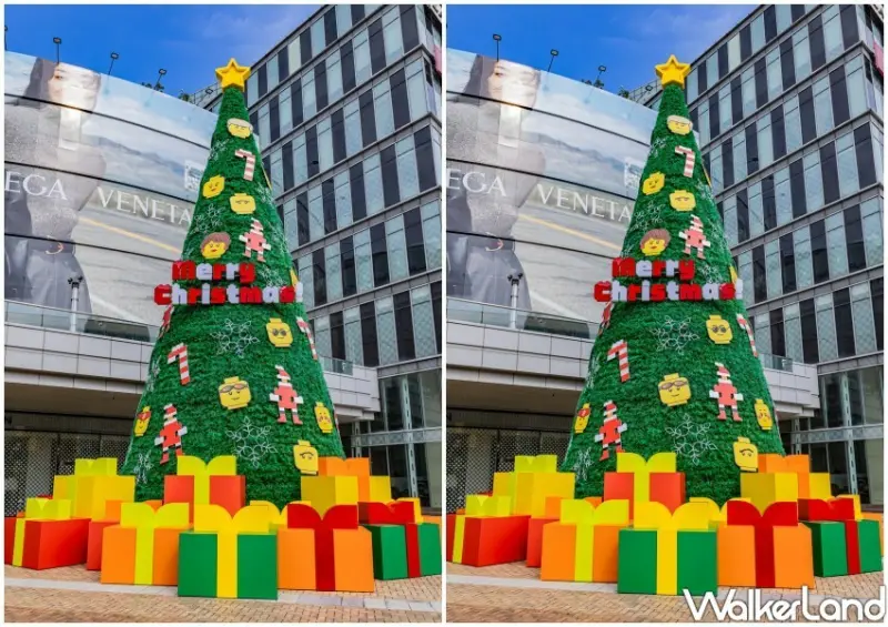漢神巨蛋Ｘ樂高聖誕結「童趣繽紛樂園」/ WalkerLand窩客島整理提供 未經許可不可轉載。