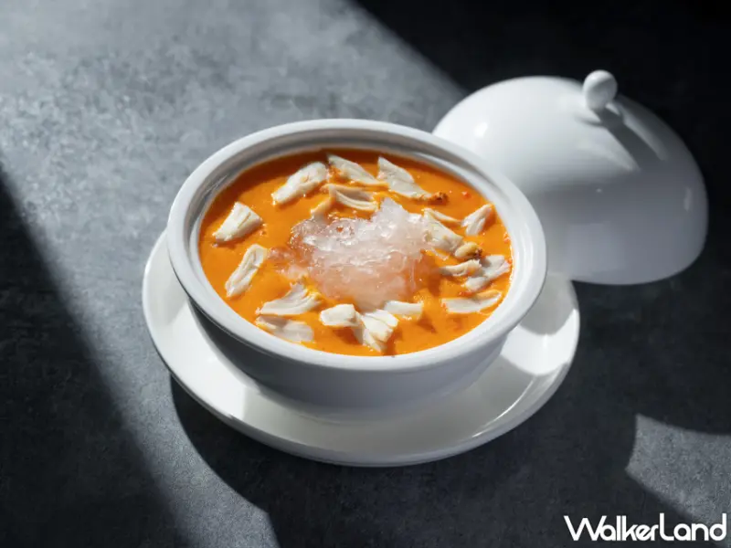 捌伍添第「秋風起，吃蟹吃芋吃臘味」秋季新菜單！謝文主廚精心挑選當季食材推出限定菜色。