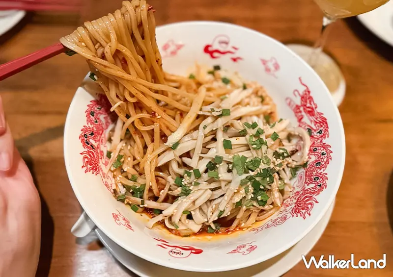 台北餐酒館「貓下去敦北俱樂部」涼麵必吃/ WalkerLand窩客島整理提供 未經許可不可轉載。