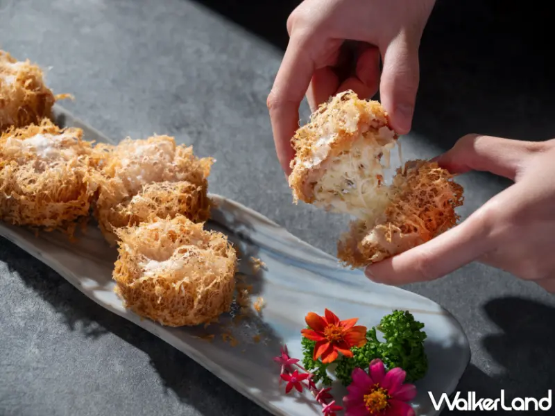 捌伍添第「秋風起，吃蟹吃芋吃臘味」秋季新菜單！謝文主廚精心挑選當季食材推出限定菜色。