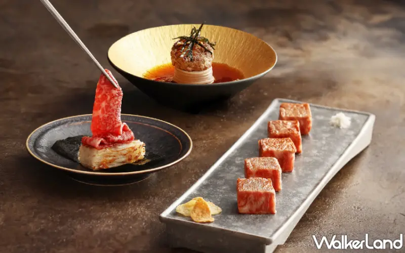  和牛鐵板燒新菜單！阪前和牛鐵板燒2024秋季限定豪華金黃秋賞宴14道精緻料理。