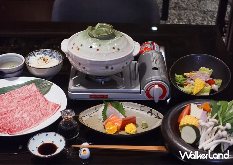 台北日料餐廳「閤豐割烹」狂嗑和牛壽喜燒/ WalkerLand窩客島整理提供 未經許可不可轉載。